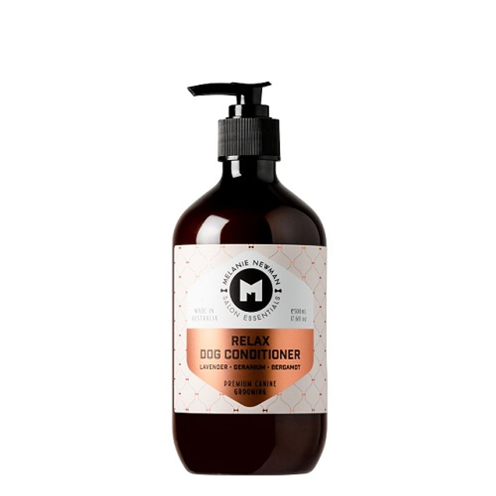 Melanie Newman Relax Dog Conditioner - 500ml | PeekAPaw Pet Supplies