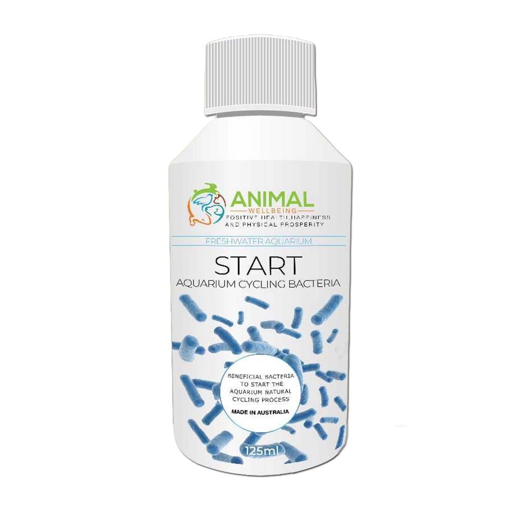 Animal Wellbeing Start Aquarium Cycling Bacteria 125ml bottle | PeekAPaw Pet Supplies