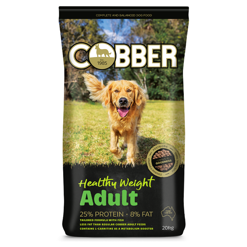 Cobber Adult Healthy Weight Dry Dog Food - 20kg