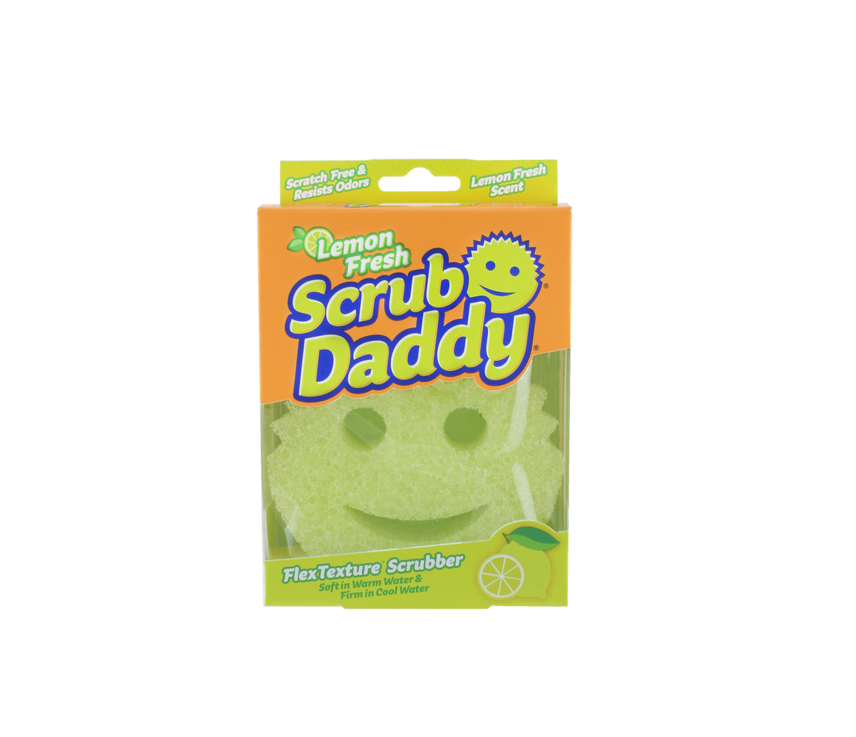 Scrub Daddy Lemon Fresh scented cleaning sponge