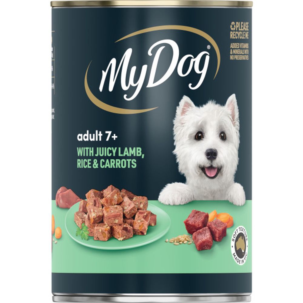 My Dog Senior Tender Lamb, Rice & Carrots Wet Dog Food