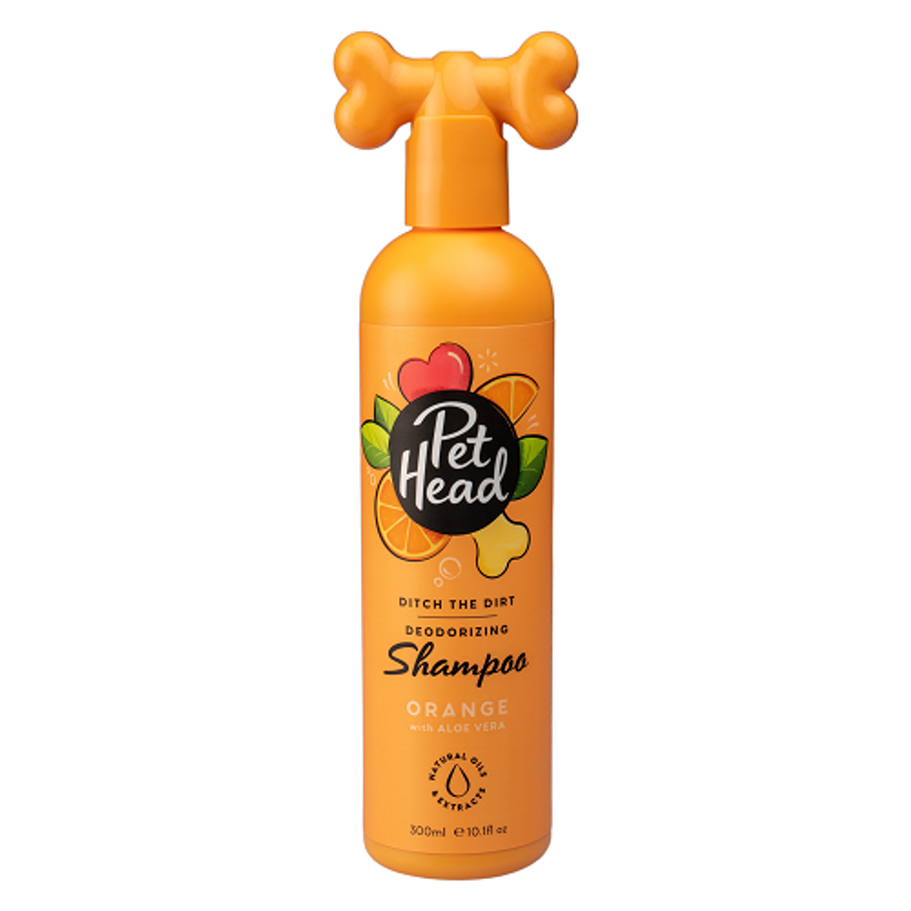 Pet Head Ditch the Dirt Deodorising Dog Shampoo - 300ml | PeekAPaw Pet Supplies