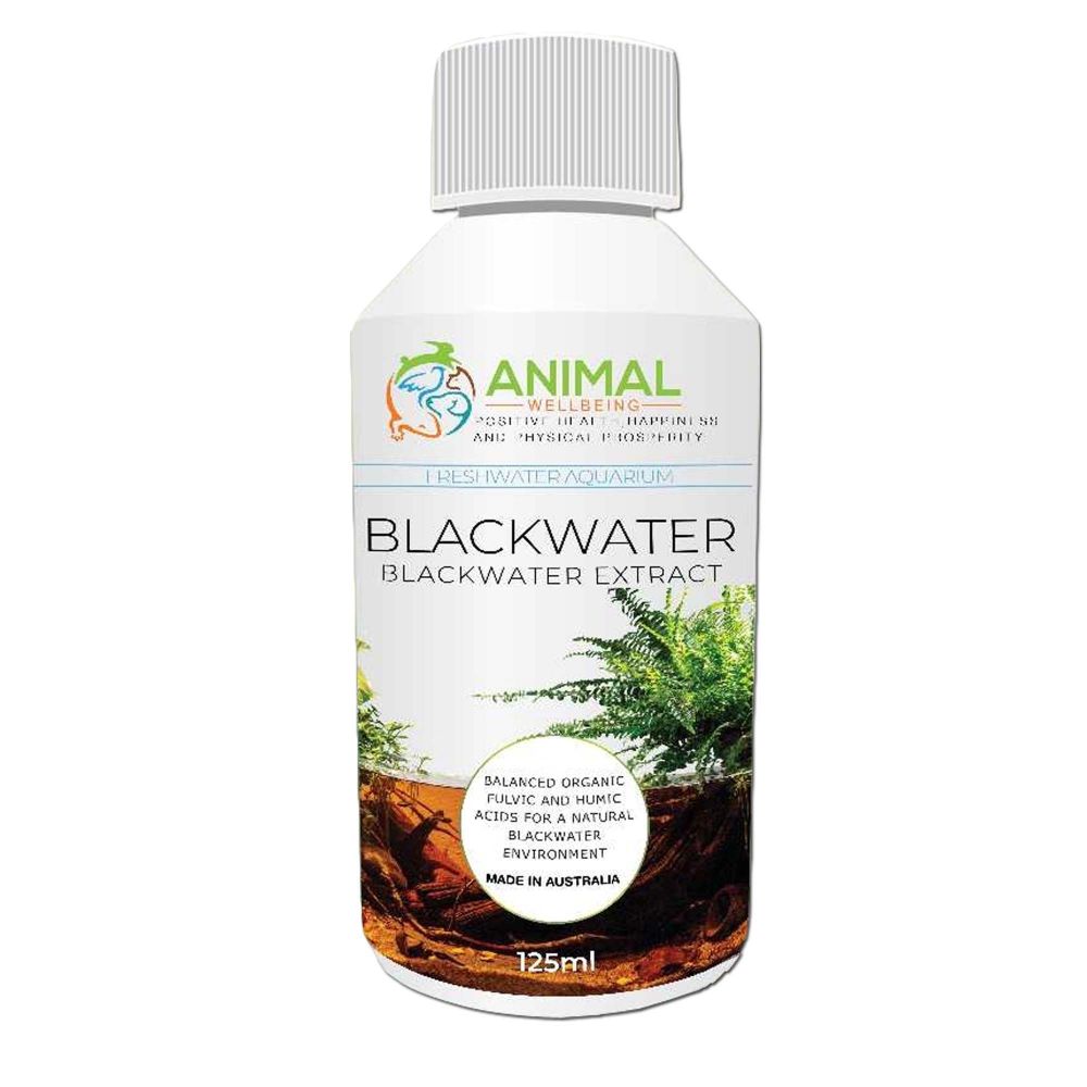 Animal Wellbeing Blackwater Extract 125ml bottle | PeekAPaw Pet Supplies
