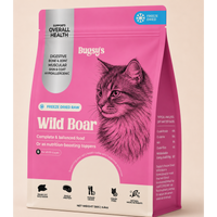Bugsy's Premium Freeze Dried Raw Cat Food Wild Boar 132g