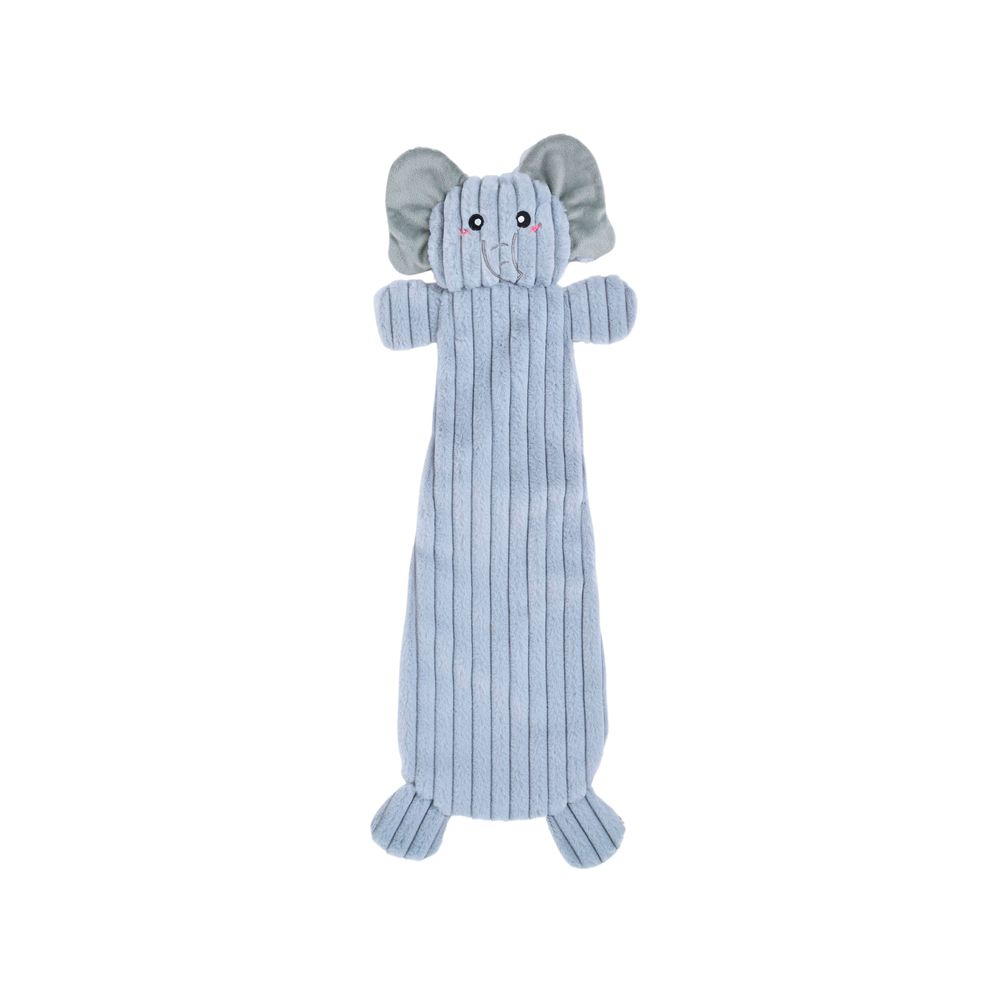 Zippy Paws Crinkle Peltz Elephant Dog Toy