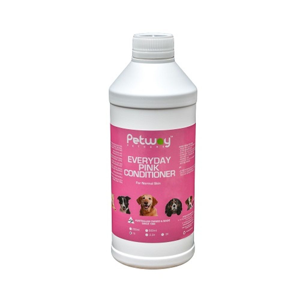 Petway Petcare Everyday Pink Conditioner - 1L | PeekAPaw Pet Supplies
