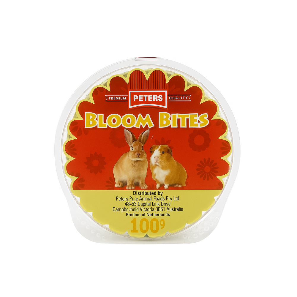 Peters Bloom Bites - 100g | PeekAPaw Pet Supplies