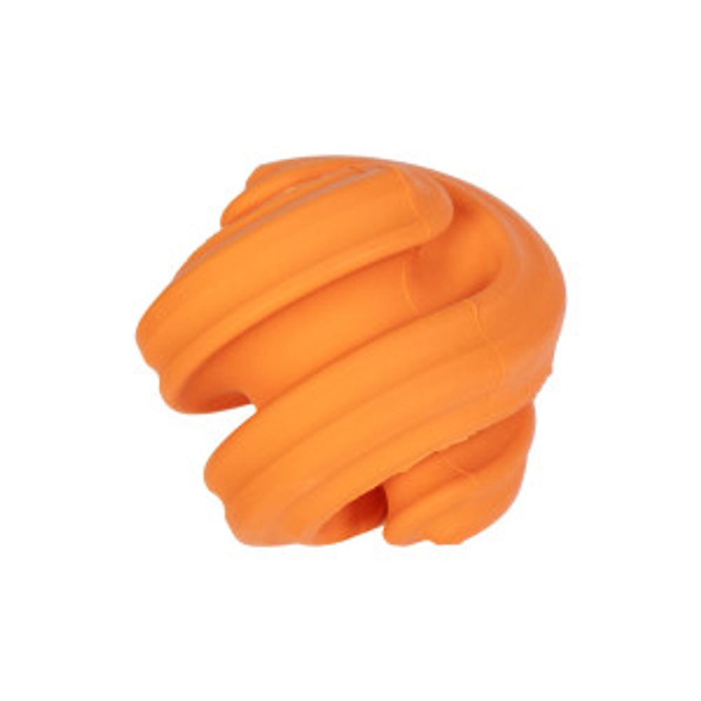 Pet DreamHouse Chewtastic GEO Interactive Dog Chew Toy - Geo-Hex Orange | PeekAPaw Pet Supplies