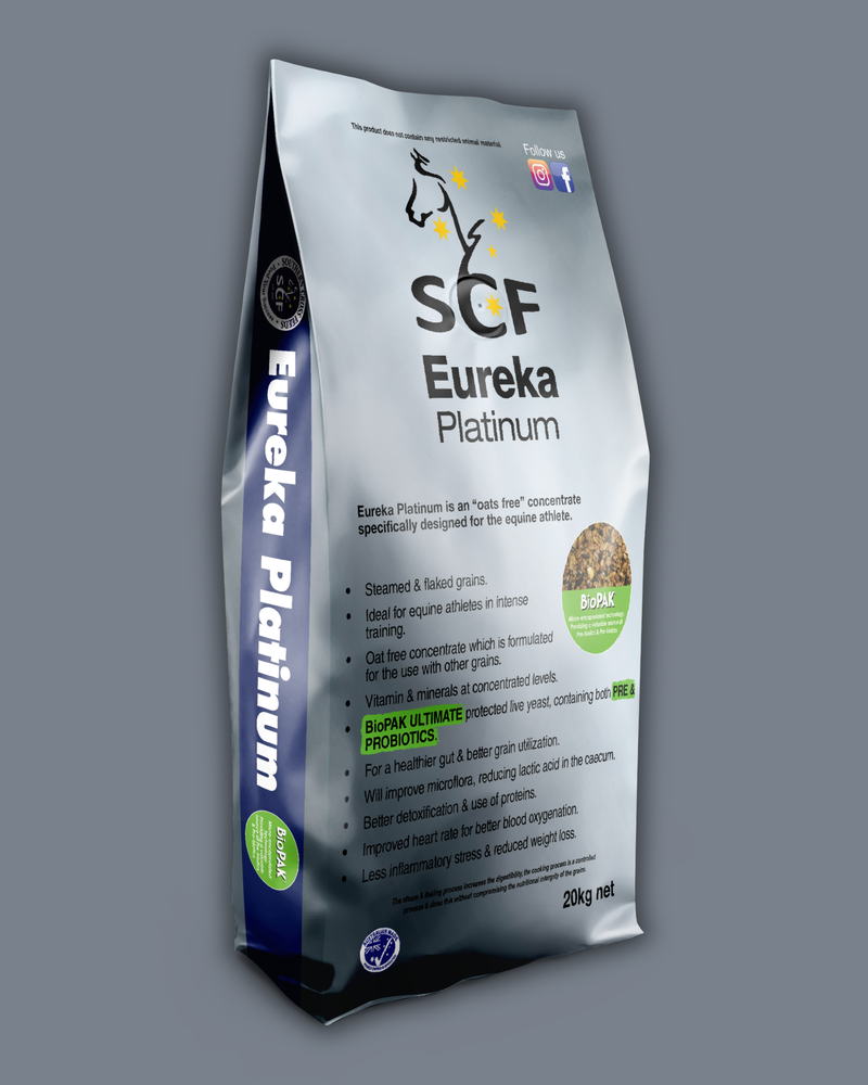 Southern Cross Feeds Eureka Platinum horse feed, 20kg bag