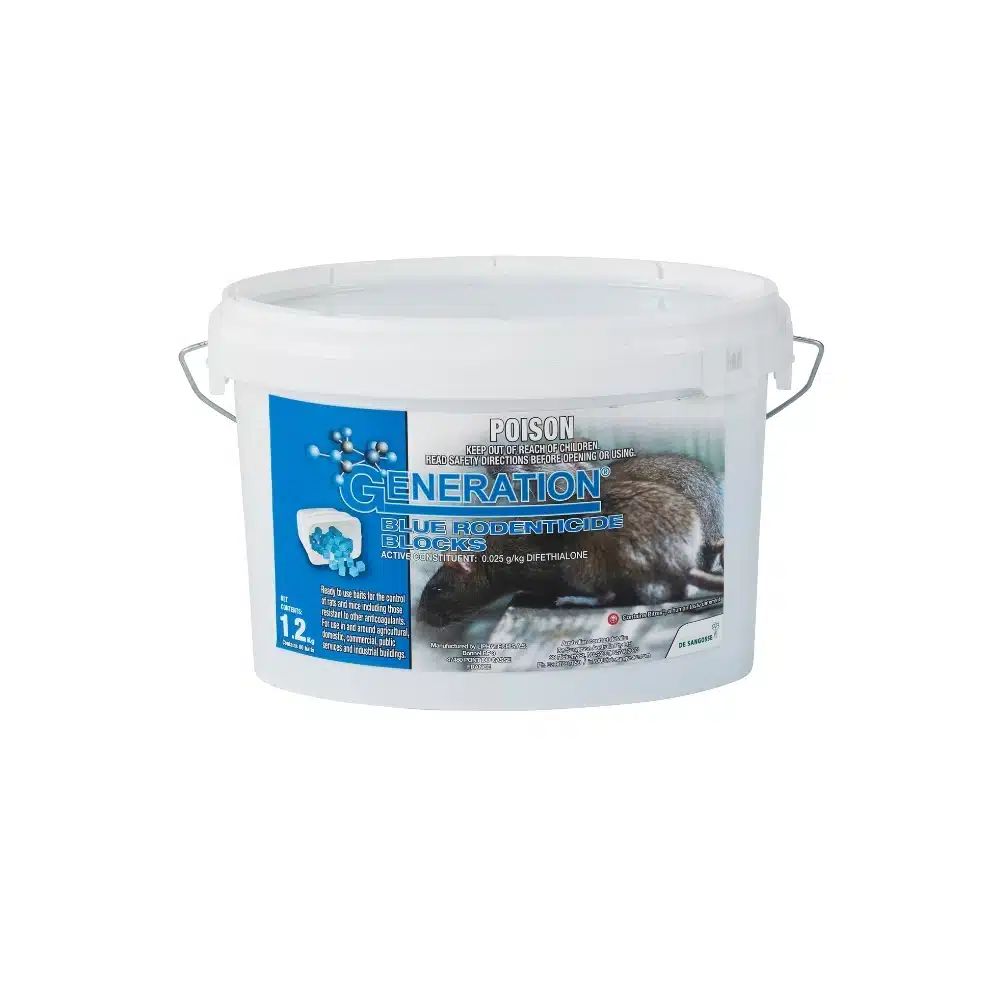 Generation Blue Block rodenticide 1.2kg pack