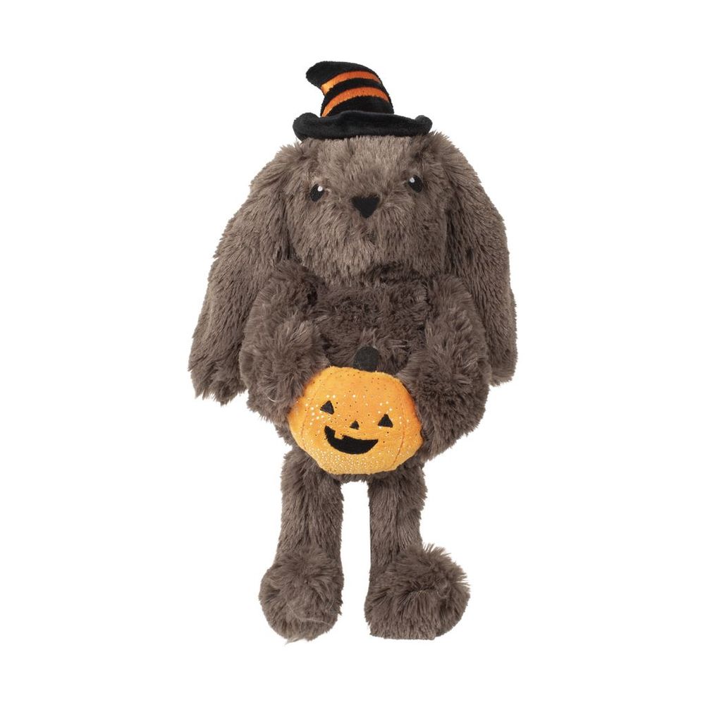 Fringe Studio Halloween Plush Squeaker Dog Toy - Hocus Pocus Hare - Default Title | PeekAPaw Pet Supplies