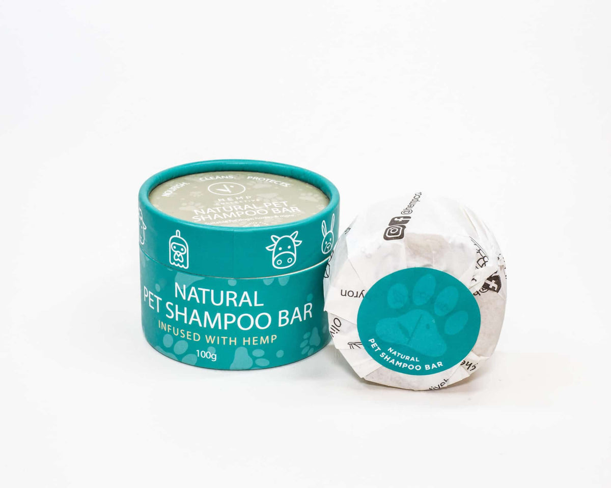 Hemp Collective Natural Pet Shampoo Bar Refill pack front