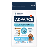 ADVANCE Medium Puppy Dry Dog Food Lamb with Rice - 3kg | PeekAPaw Pet Supplies