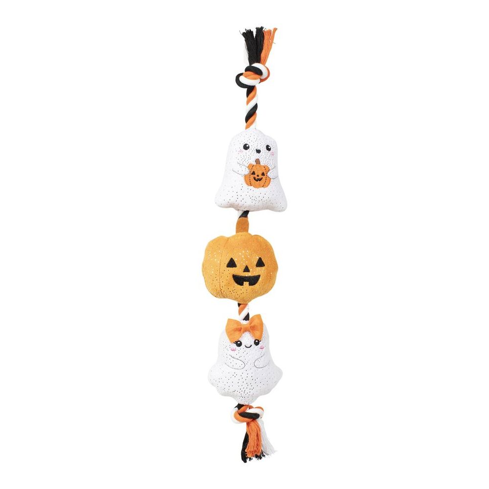 Fringe Studio Halloween Plush Squeaker Dog Toy - Ghostly Gang - Default Title | PeekAPaw Pet Supplies