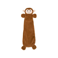 Zippy Paws Crinkle Peltz Monkey Dog Toy