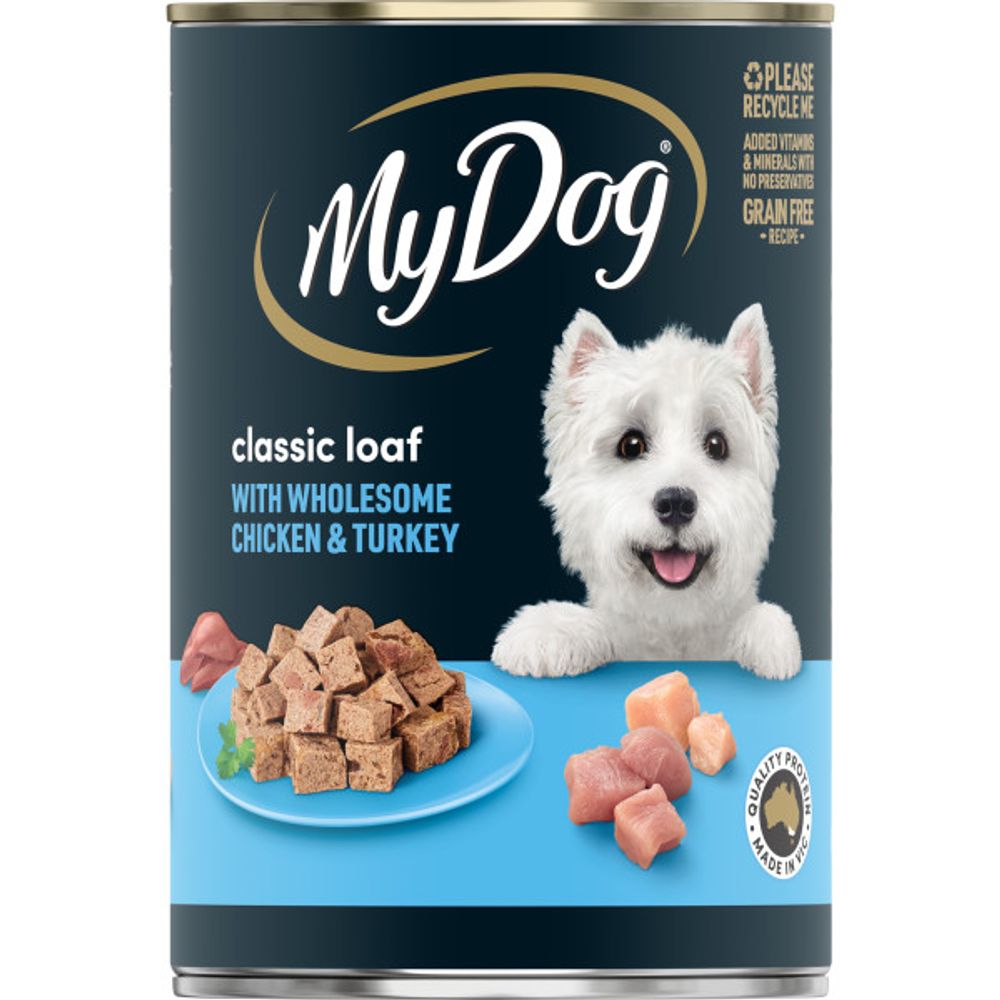 My Dog Tender Chicken & Turkey Banquet Wet Dog Food