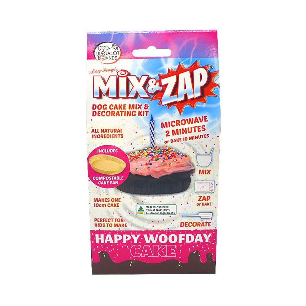 Wagalot Mix & Zap Birthday Cake Kit - Pink