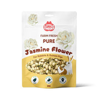 Little Cheeks Farm Fresh Pure Jasmine Flower 25g pouch, front of pack