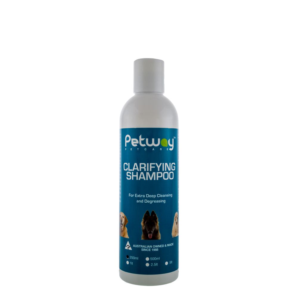 Petway Petcare Clarifying Shampoo - 250ml | PeekAPaw Pet Supplies