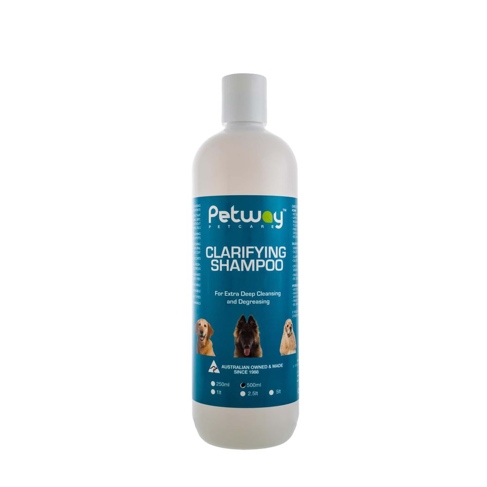 Petway Petcare Clarifying Shampoo - 500ml | PeekAPaw Pet Supplies