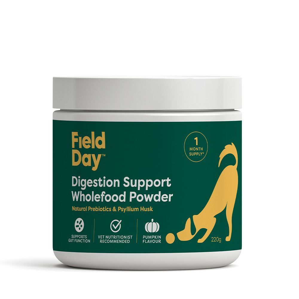 Field Day Digestion Support Wholefood Powder for Dogs pack front