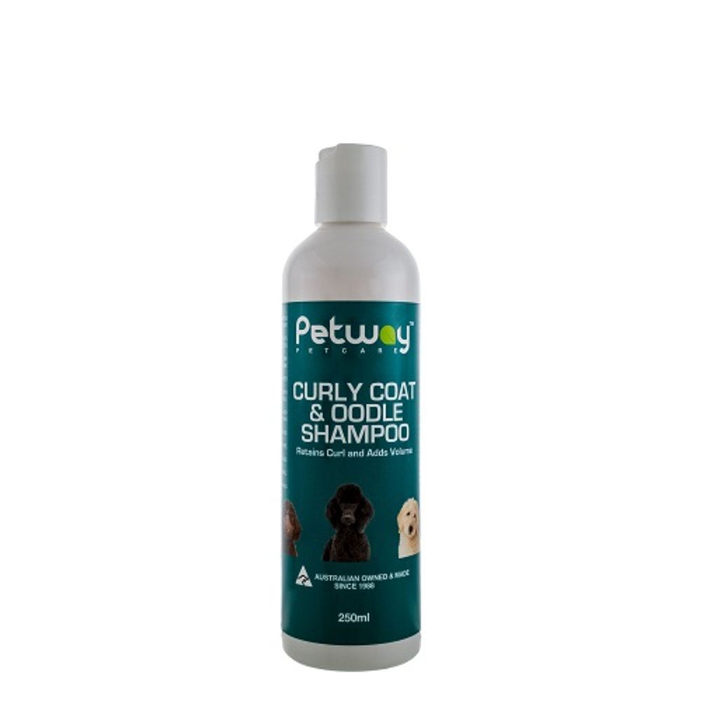 Petway Petcare Curly Coat & Oodle Shampoo - 250ml | PeekAPaw Pet Supplies