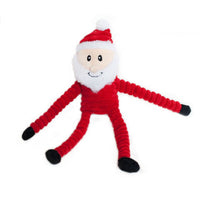 Zippy Paws Christmas Crinkle Santa Jumbo Dog Toy
