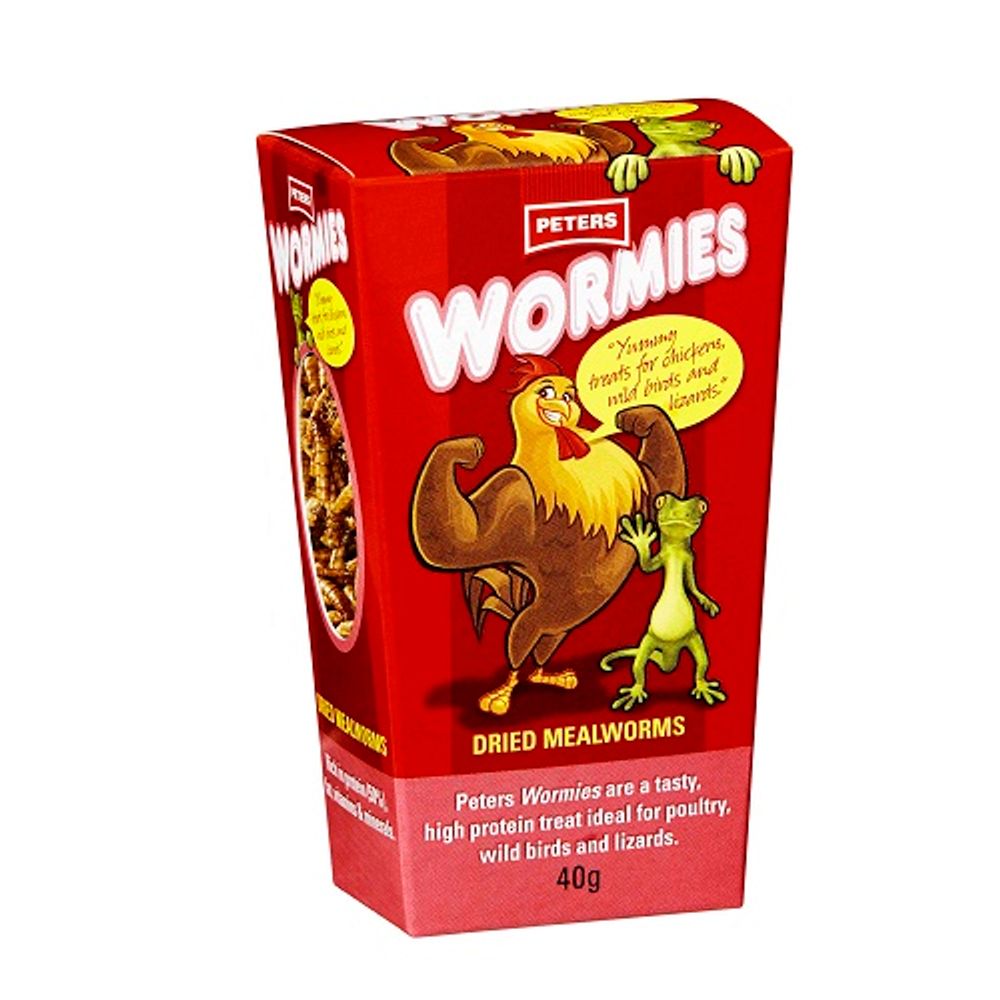 Peters Wormies - 40g | PeekAPaw Pet Supplies