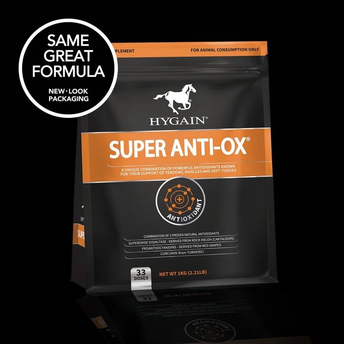 Dr Biff's Super Anti-Ox 1kg tub antioxidant supplement for horses