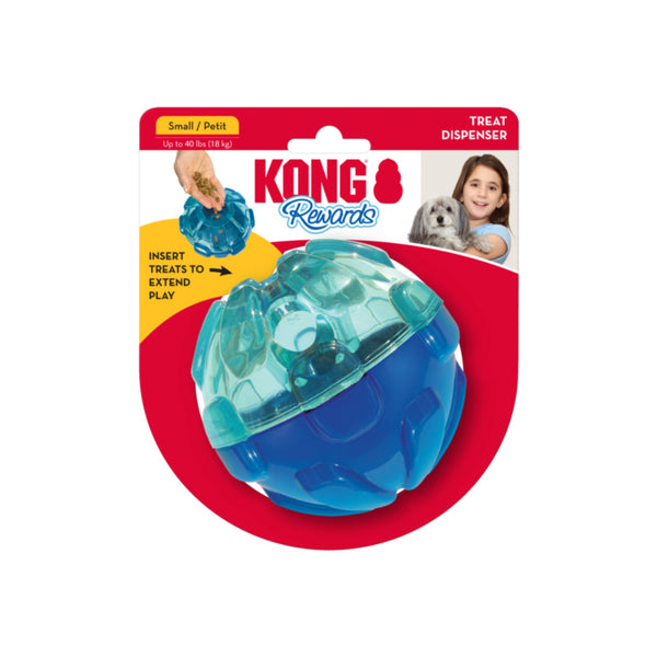 KONG Dog Toys Rewards Ball - Small | PeekAPaw Pet Supplies