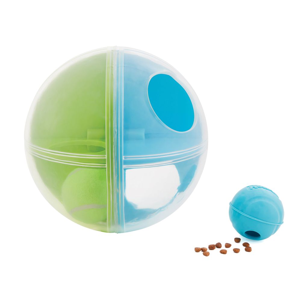 Nina Ottosson Dog A-Maze Ball Puzzle - Level 2 - Green | PeekAPaw Pet Supplies