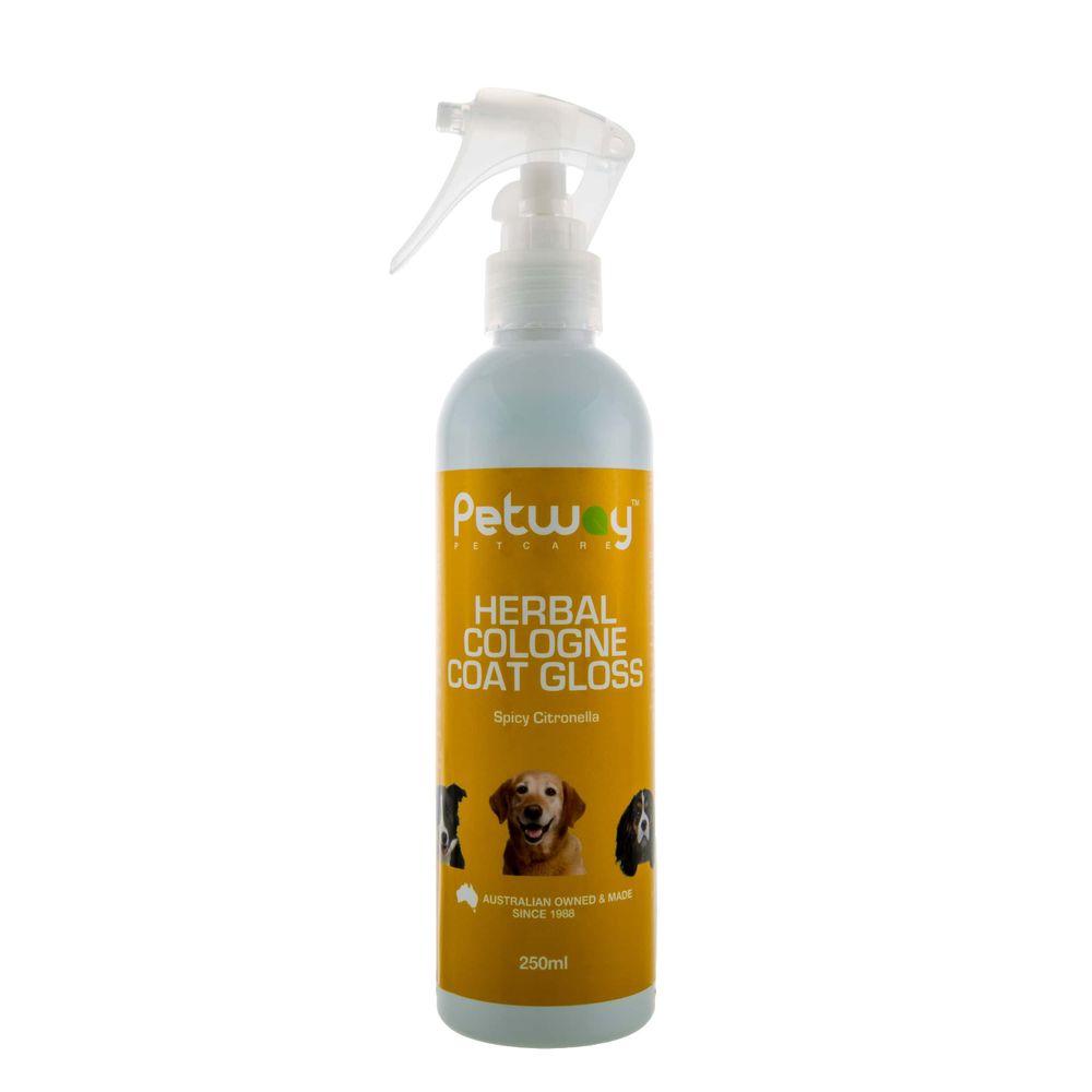 Petway Petcare Herbal Cologne Coat Gloss - 250ml | PeekAPaw Pet Supplies