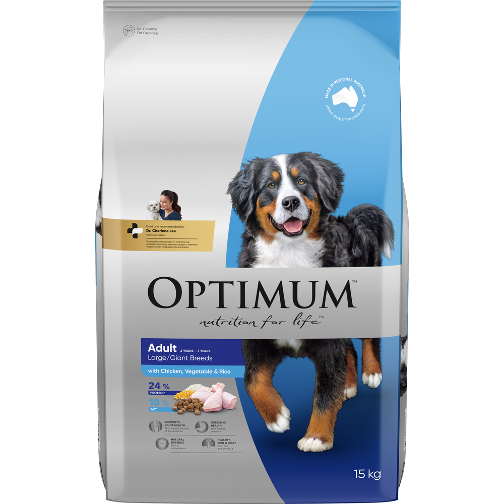 OPTIMUM Adult Large Breed Chicken Dry Dog Food