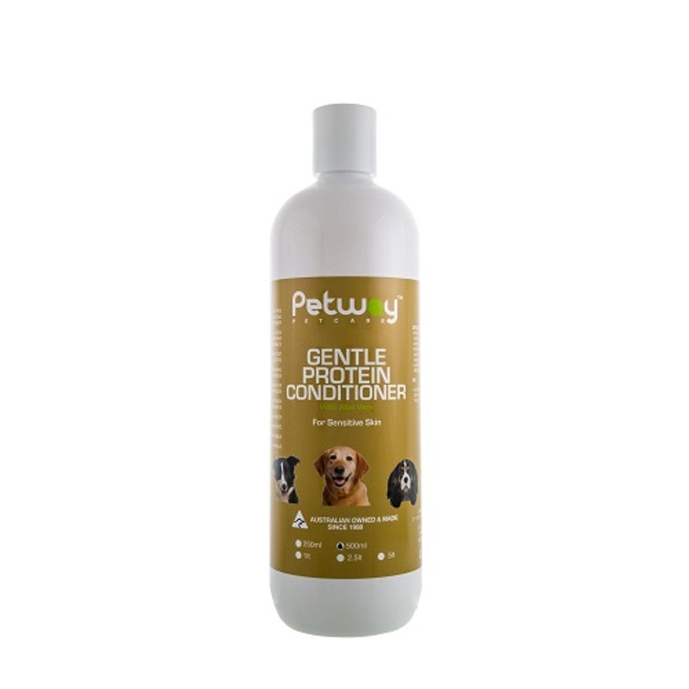 Petway Petcare Gentle Protein Conditioner with Aloe Vera - 500ml | PeekAPaw Pet Supplies