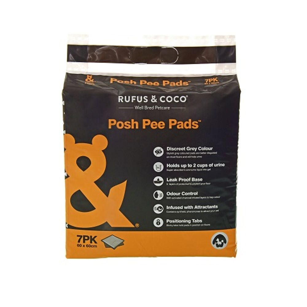 Rufus & Coco Posh Pee Pads - Default Title | PeekAPaw Pet Supplies
