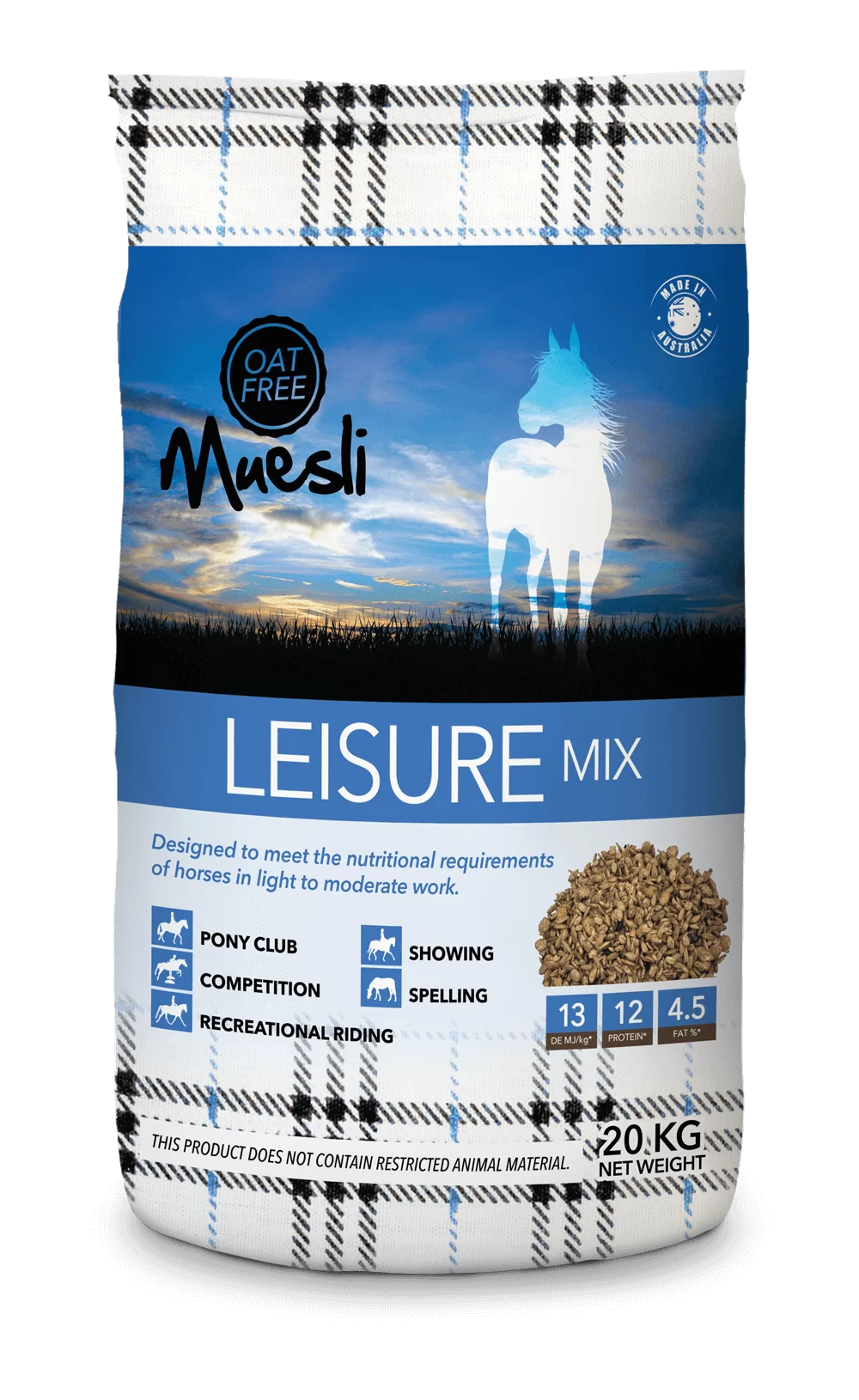 FeedRite Leisure Mix horse feed 20kg bag