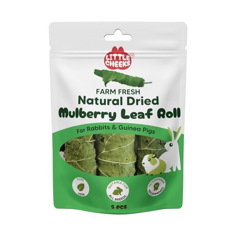 Little Cheeks natural dried mulberry leaf 5 pack