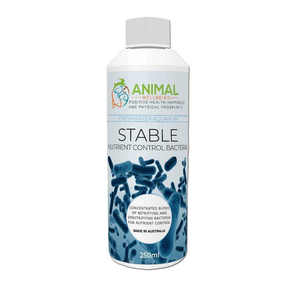 Animal Wellbeing Stable Nutrient Control Bacteria 250ml bottle | PeekAPaw Pet Supplies