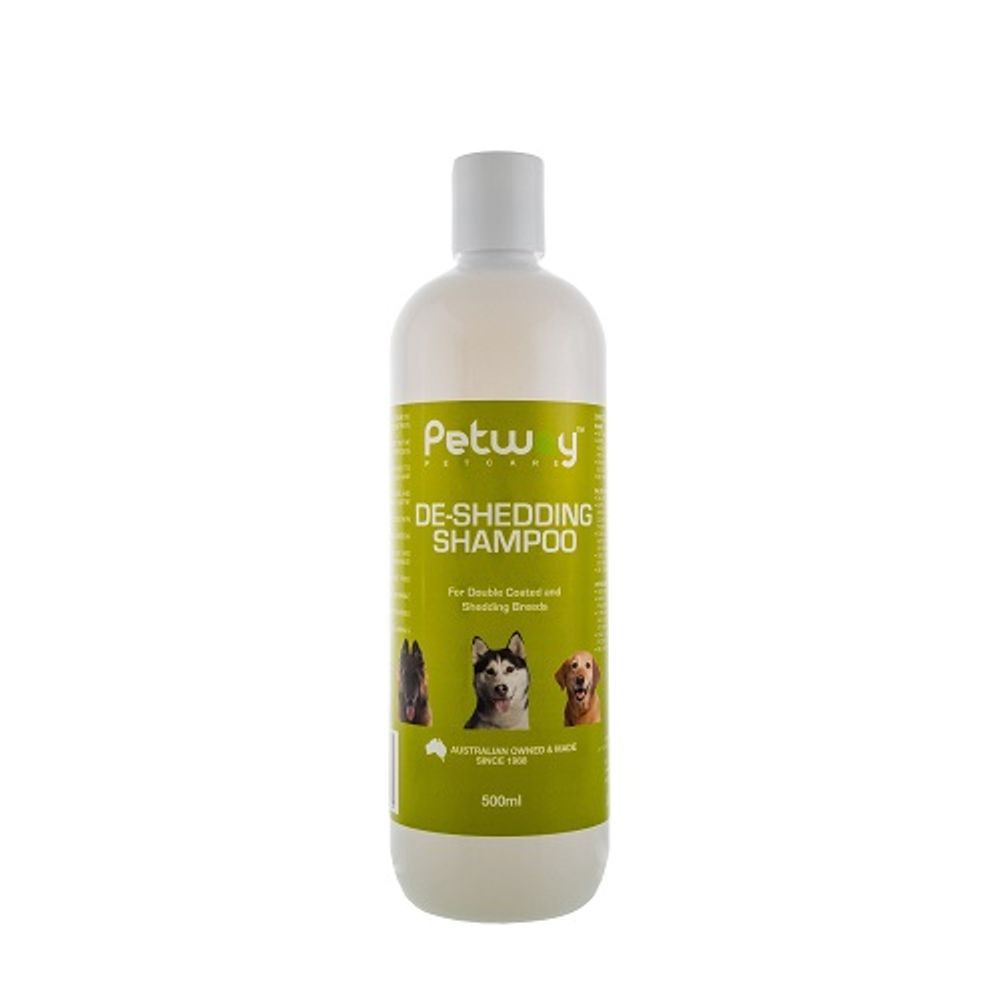 Petway Petcare De-Shedding Shampoo - 500ml | PeekAPaw Pet Supplies