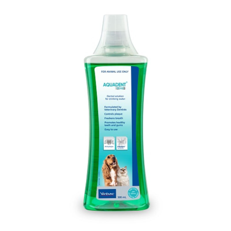 Virbac Aquadent Fr3sh Water Additive for Dogs and Cats - 500ml | PeekAPaw Pet Supplies