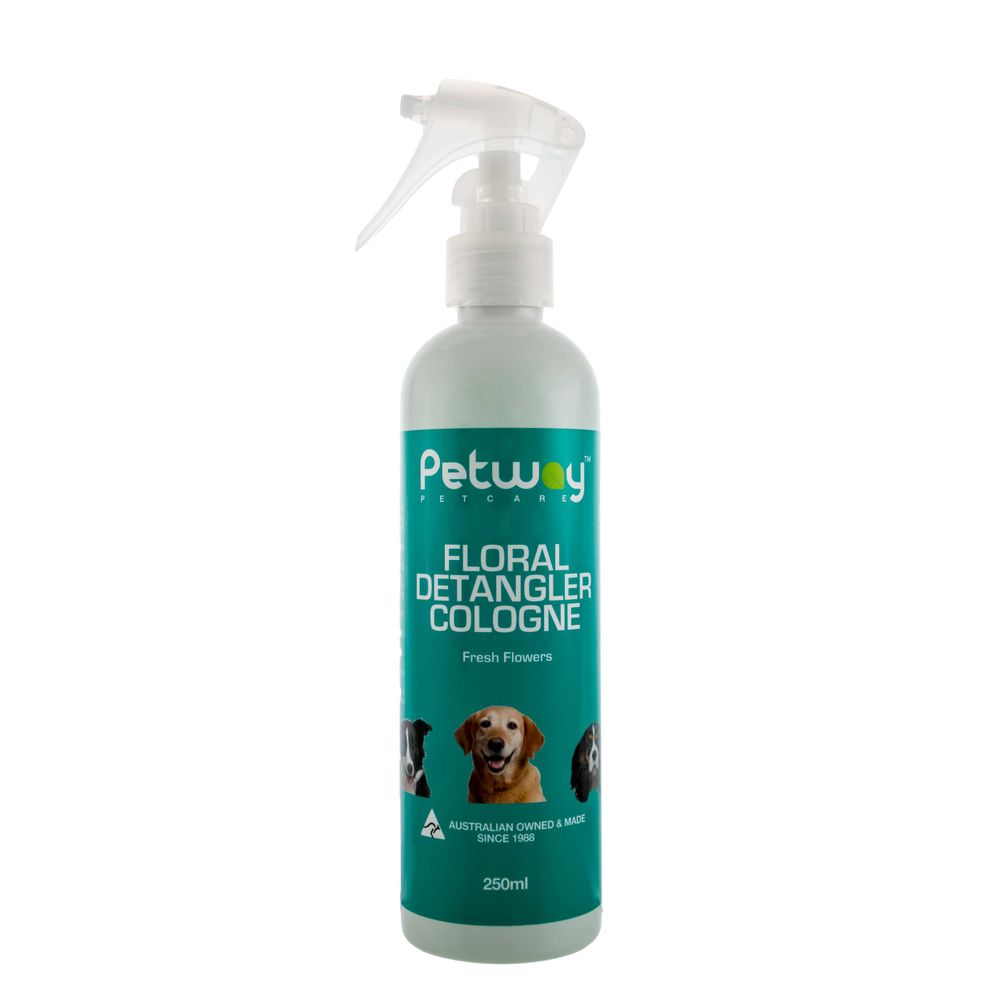Petway Petcare Floral Detangler Cologne - 250ml | PeekAPaw Pet Supplies