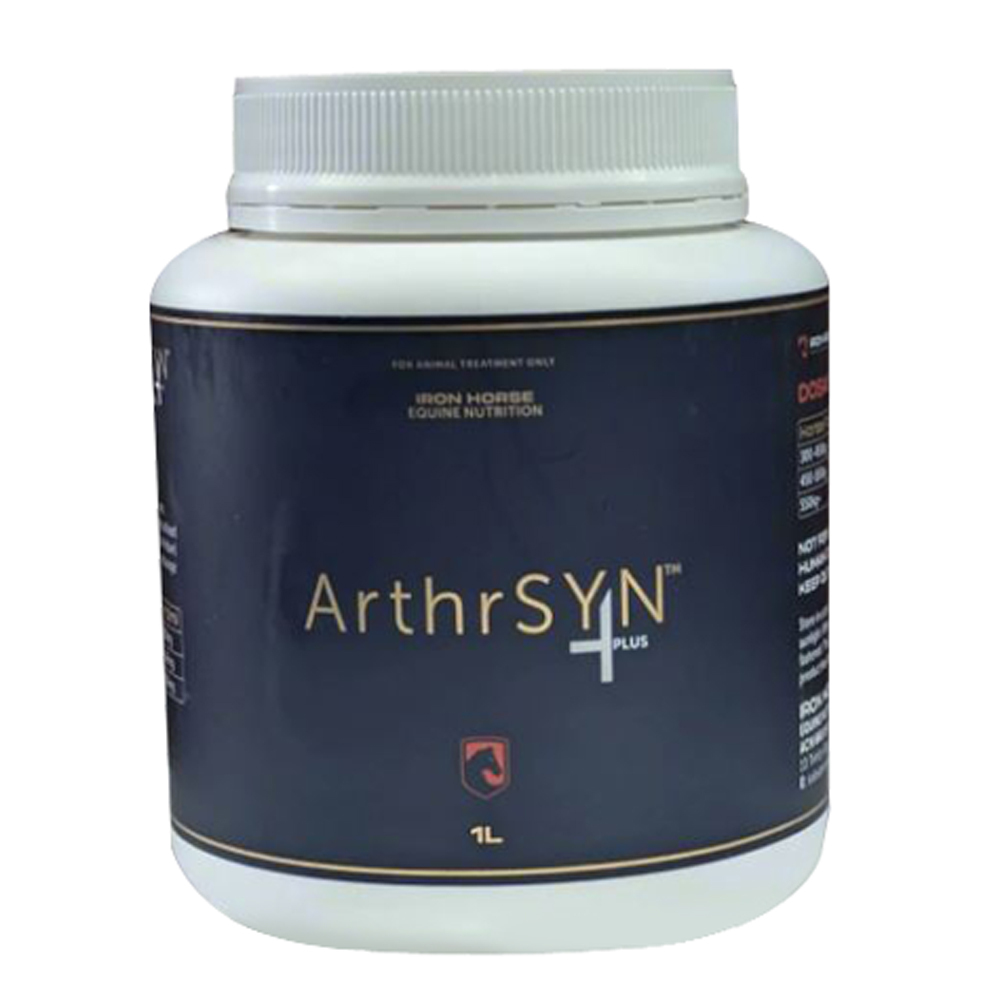 Iron Horse Equine Nutrition ArthrSYN joint care supplement for horses, 1 litre bottle