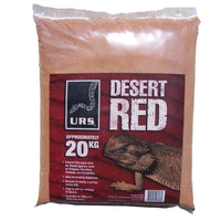 URS Desert Red reptile sand, approximately 20kg bag front