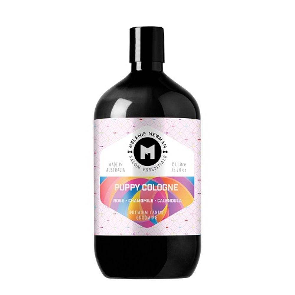 Melanie Newman Puppy Dog Grooming Cologne - 1L | PeekAPaw Pet Supplies