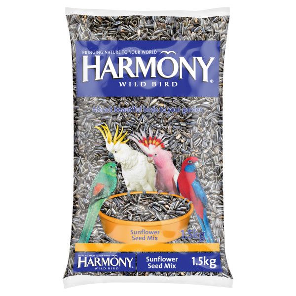 Harmony Sunflower Seed Mix for birds, 1.5kg