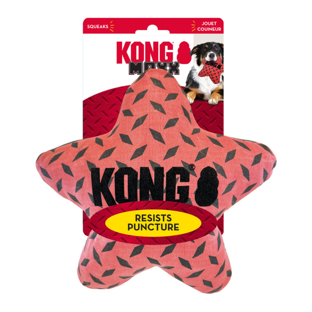 KONG Dog Toys Maxx Star - Medium/Large | PeekAPaw Pet Supplies