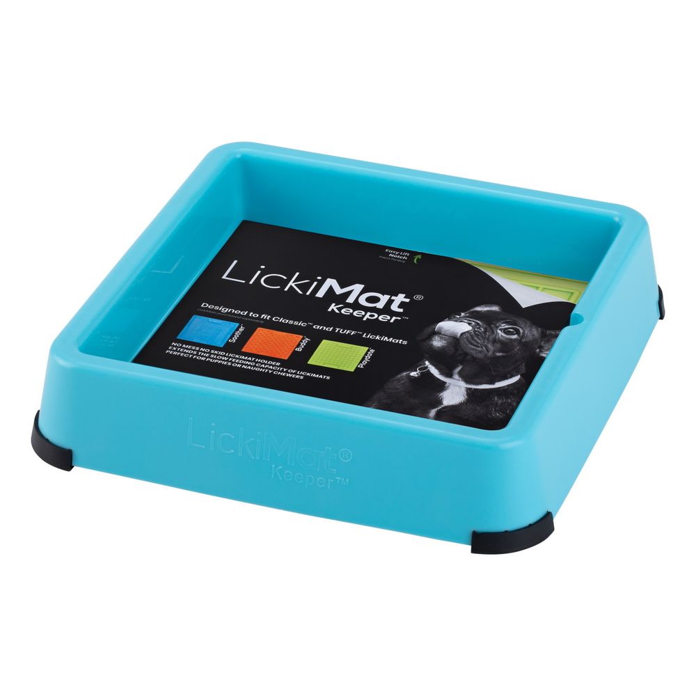 Lickimat Dog Keeper Indoor Bundle - Turquoise