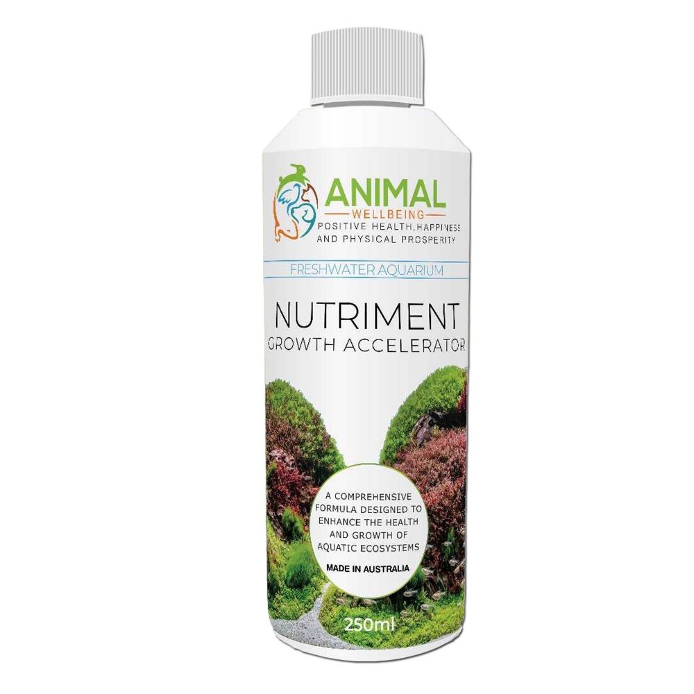 Animal Wellbeing Nutriment Growth Accelerator 250ml bottle | PeekAPaw Pet Supplies