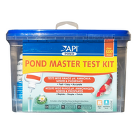 API Pond liquid master test kit case, front of pack