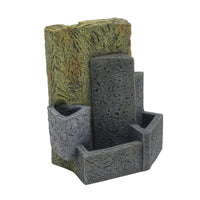Fluval EDGE Stone Wall with Plant Baskets - Default Title | PeekAPaw Pet Supplies